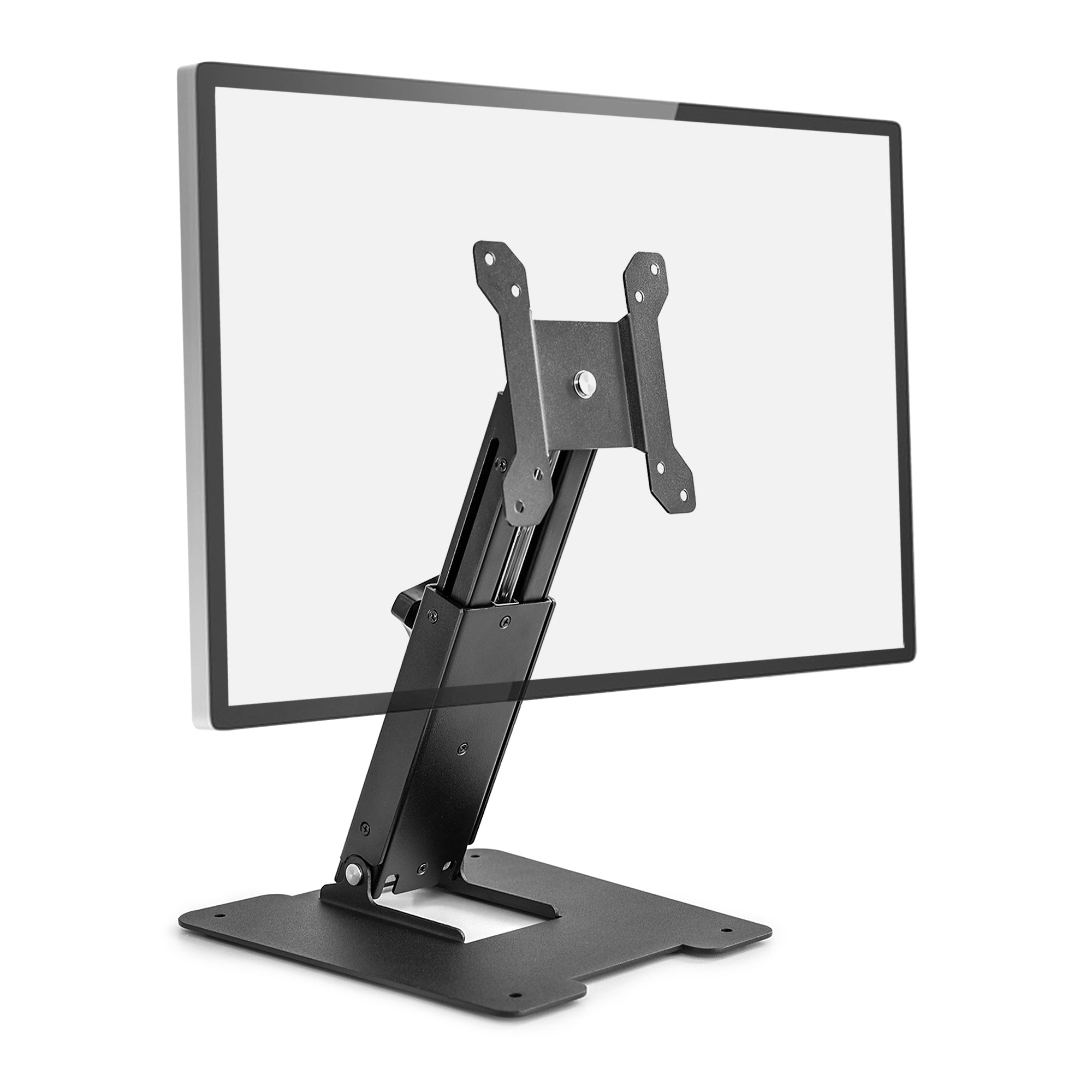 Wearson WS-03S Low Profile Vesa Stand All Metal Holder Sturdy with