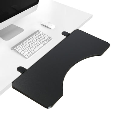 Ergonomics Desk Extender | Clamp On Keyboard Tray | Table Mount Armrest Shelf Stand | Computer Elbow Arm Support | Wearson WS-K6 Black - Wearson Office Furniture 