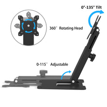Load image into Gallery viewer, Wearson WS-03T Rotatable Foldable Tiltable Height Adjustable for up to 30 inch Screens - Wearson Office Furniture 