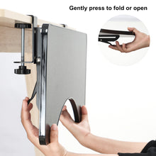 Load image into Gallery viewer, Ergonomics Desk Extender | Clamp On Keyboard Tray | Table Mount Armrest Shelf Stand | Computer Elbow Arm Support | Wearson WS-K6 Black - Wearson Office Furniture 