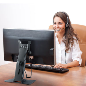 Wearson WS-03T Rotatable Foldable Tiltable Height Adjustable for up to 30 inch Screens - Wearson Office Furniture 